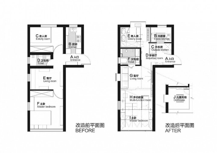 楼房户型设计_楼房小户型设计图_高唐4室两厅两卫楼房户型图