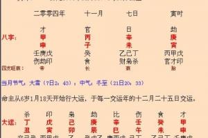 生辰八字如何算婚姻