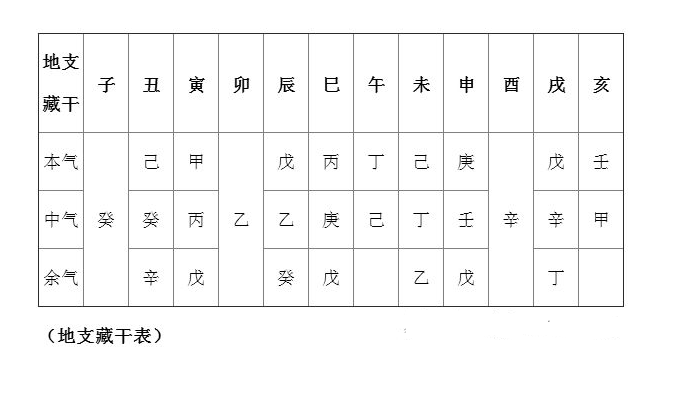 十二地支藏干的记忆方法，这到底是咋回事？