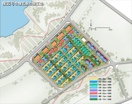 楼房户型图大全三室 （华夏澜台府）引草海活水入打造生态湿地公园