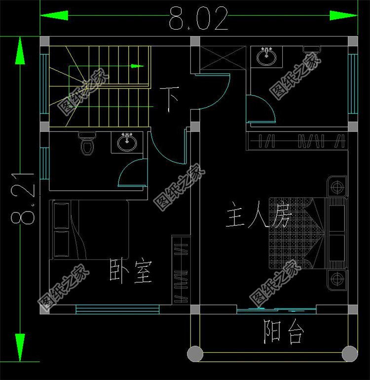 农村建房二开间二层别墅设计图，建出来简直太美，温馨时尚显大气