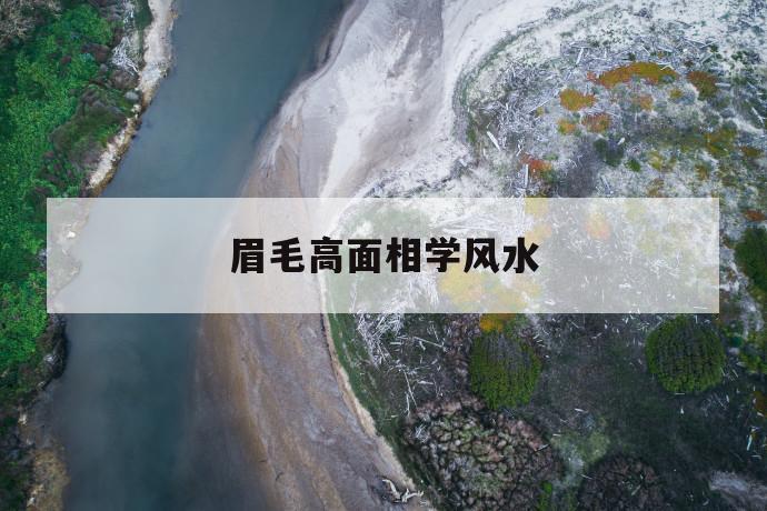 眉毛高面相学风水