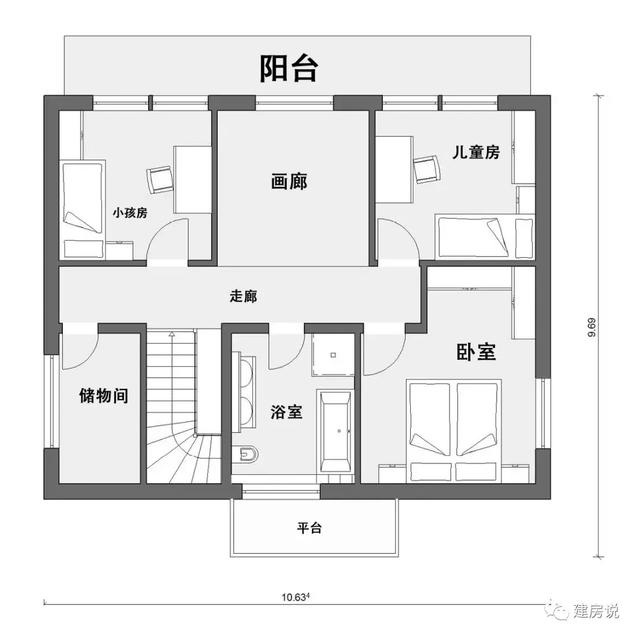 6款最流行的农村自建房效果图，简约现代风，年轻人的选择