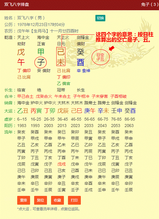 八字断应期先看合冲到命局或大运的某个十神