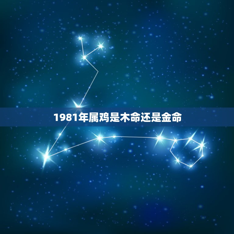 1981年属鸡是木命还是金命，81年10月12号属鸡到底是金命还是木命  第1张