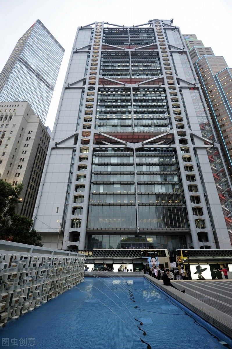香港中银大厦汇丰图片