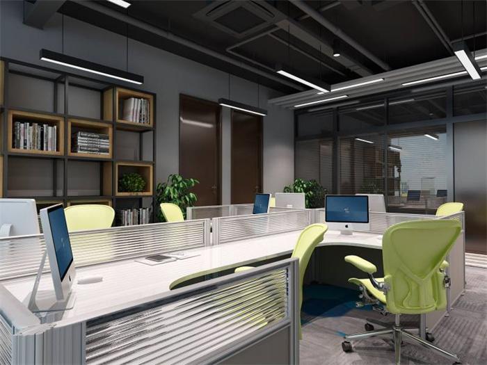 2021年时尚现代简约办公室装修效果图大全！！