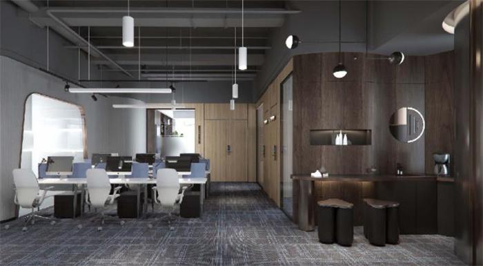 2021年时尚现代简约办公室装修效果图大全！！