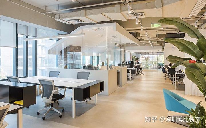 深圳办公室设计时候应该怎样注意办公桌的摆放技巧