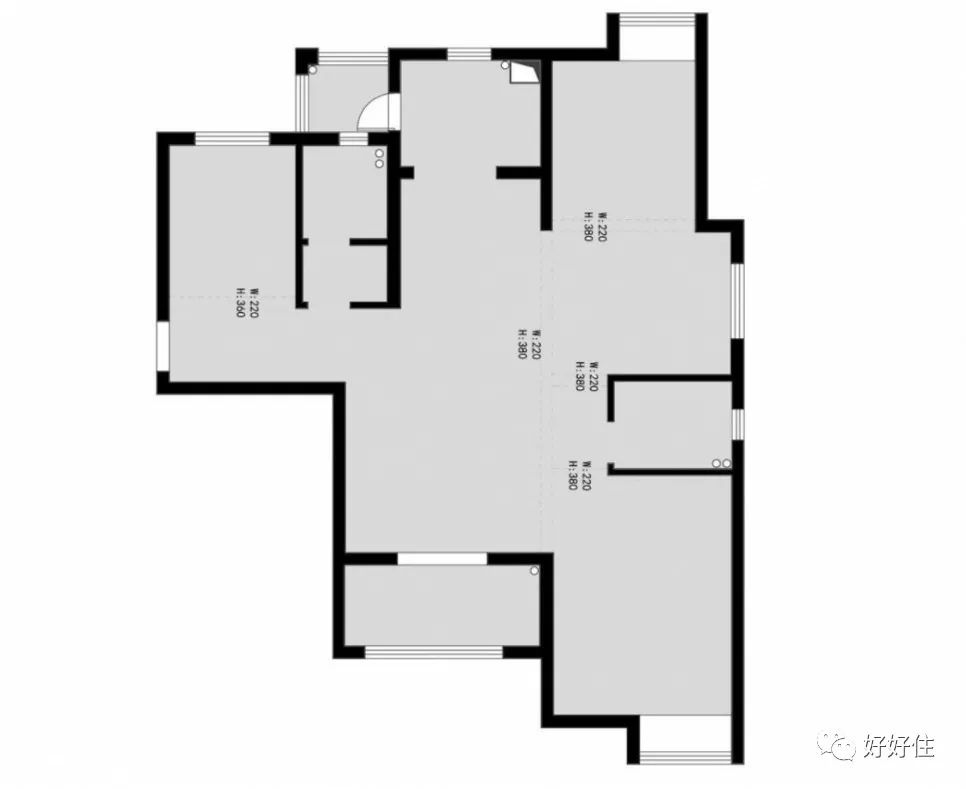 好好住APP认证设计师@三文鱼工作室装修效果图